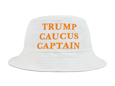 Trump Caucus Captain Hat animation branding design graphic design illustration logo trump caucus captain hat typography ui ux vector
