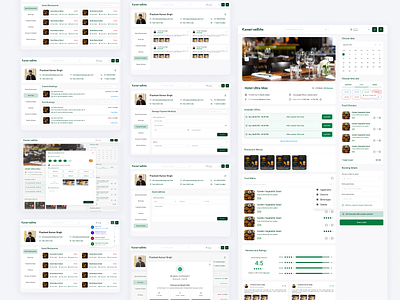 ReserveBite booking app dashboard design food foodrestaurant restaurant restaurant booking