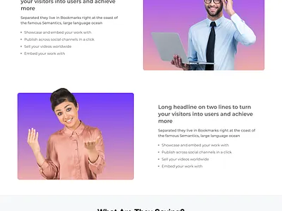 Landing Page branding ux ux design