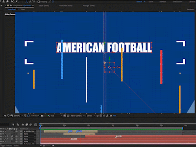 SuperBowl 2danimation after affects after effects animation aftereffects animation design illustration motion animation motiongraphics ui