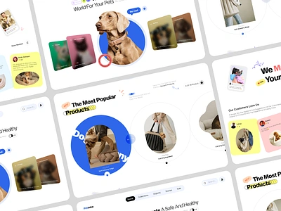 Petoma - Online shop for your pets airvet card chewy clean homepage landing page online store online vet pet care pets shop shopify thrive trending vitusvet web web design website