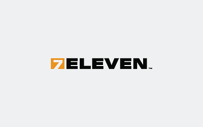 7 ELEVEN Logo Design brand design branding creative logo logo logo design logo inspiration sport logo