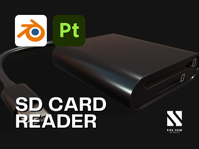 Sd Card Reader 3d