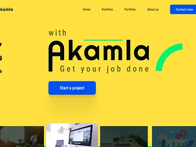 Hero design for agency Landing page figma graphic design landing page landing page design minimal design recent ui design ui ui design
