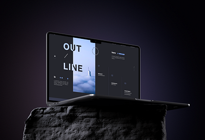 OUT-LINE (corporate service provider) branding design ui ux web design