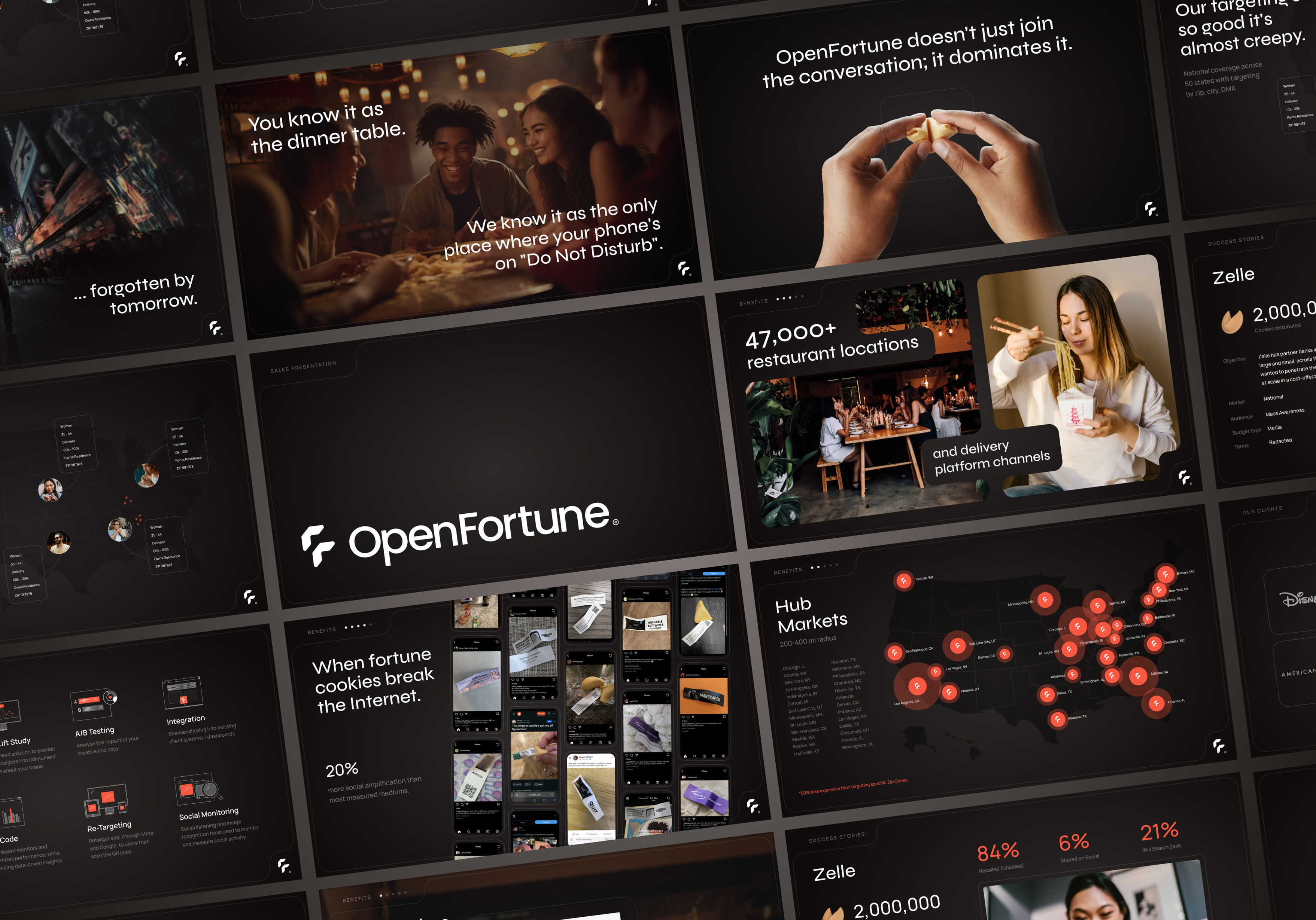 OpenFortune Sales Presentation keynote pitch deck pitchdeck power point powerpoint presentation presentation design sales deck sales presentation startup