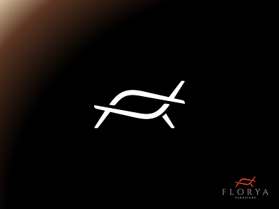 Florya Furniture Logo branding graphic design logo