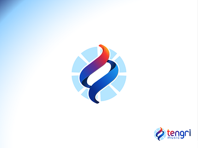 Tengri Music Logo branding graphic design logo