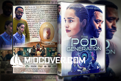 The Pod Generation (2023) DVD Cover design dvd dvdcover dvdcustomcover photoshop