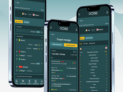 Oddsee android app application design ios mobile mobile first mobileapp mobileapplication oddsee product product design productdesign software sport tournaments ui