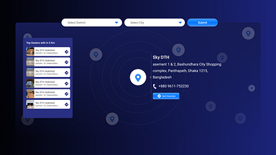 Store Locator branding graphic design motion graphics ui