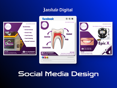 Dental Clinic Social Media Design banner banner design banners dental dental clinic post dental post dental social media dentistry post design epic x graphic design poster poster design posters social media social media banner social media designs social media poster teeth whitening wisdom teeth