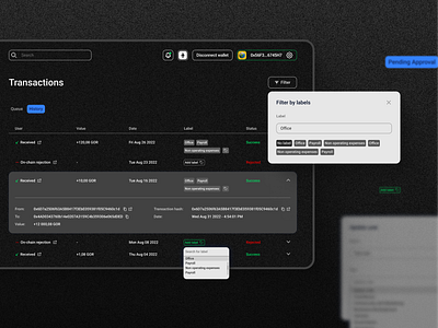 Motherboard app application dao design graphic design product design ui web applicationa web3 webapp