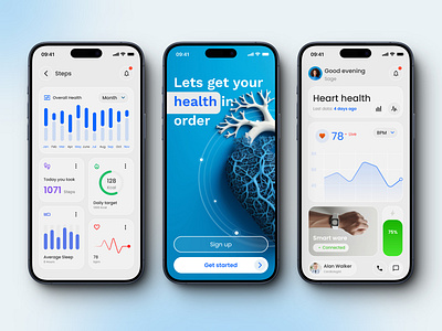 Health Care App UI Design app ui design appointment booking app bento ui doctor app doctor appointment booking app health care health care app ui design health care service health care ui kit hospital app ios design medical app ui design medicine app design mobile app modern ui pharmaceutical app responsive design ui ui animation uxui design