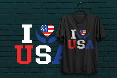 USA Independence Day T-Shirt Design graphic design t shirt t shirt usa usa usa design
