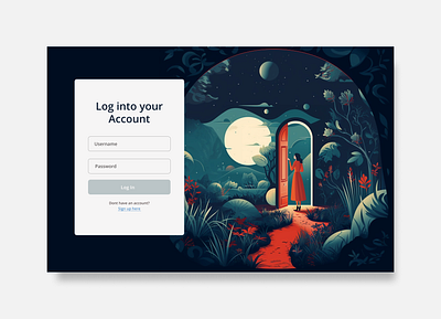 Daily UI Challenge #001 daily ui challenge day 1 figma illustration india midjourney mumbai sign in screen ui ux