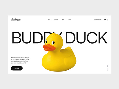 Buddy Dack Landing Page animation concept dail daily ui daily ui 003 design illustration landing landing page motion graphics ui ux uxui web design