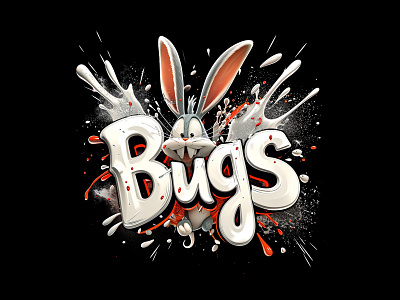 Bugs Bunny ai bugs bugsbunny graphic design midjourney