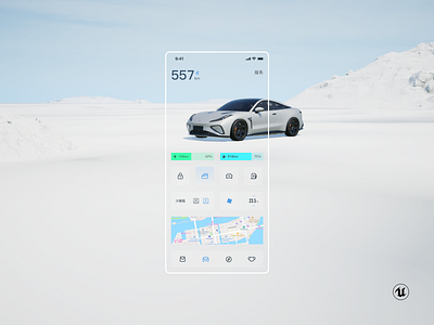 unreal5 3d app ui