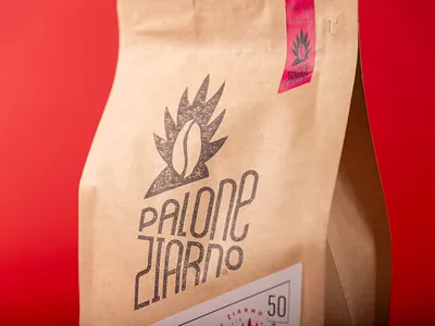 Palone Ziarno Coffee Roastery coffee coffeedesign foxtrotstudio label labeldesign packaging packging design