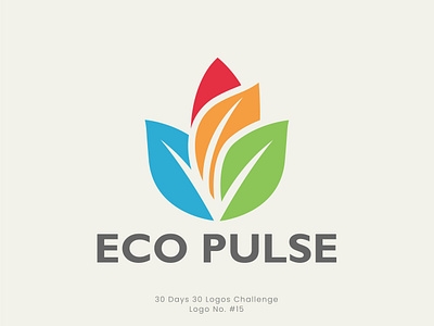 Eco Pulse | Healthcare animal crossing logo circle with leaves eco pulse four leaf healthcare logo leaf circle leaf logo leaves in logo logo logo designers logo ideas logos maple leafs medical logo medicare minimal modern logo natural logo nature united healthcare logo