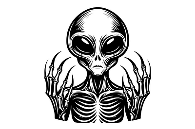 Alien SVG design