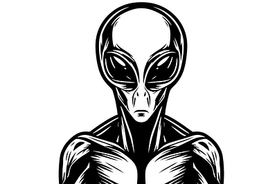 Alien SVG design