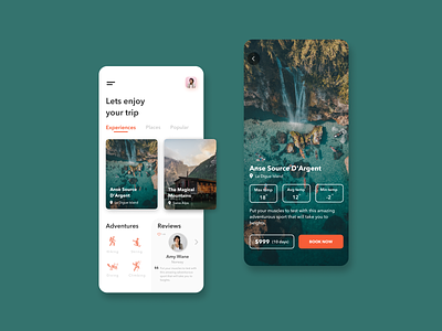 Trip | App design product design uiux design ux