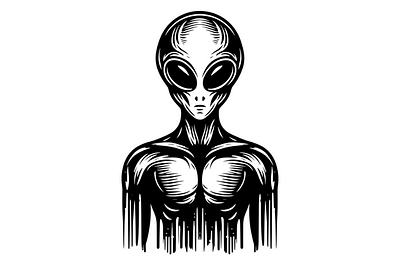 Alien SVG design