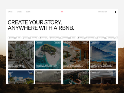Airbnb redesign concept airbnb concept design app design aribnb branding clean concept design design concept minimal minimalist platform redesign travel travel design typography ui ux website