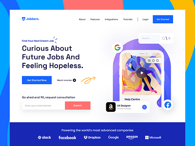 Jobber | Web design product design ui uiux design ux