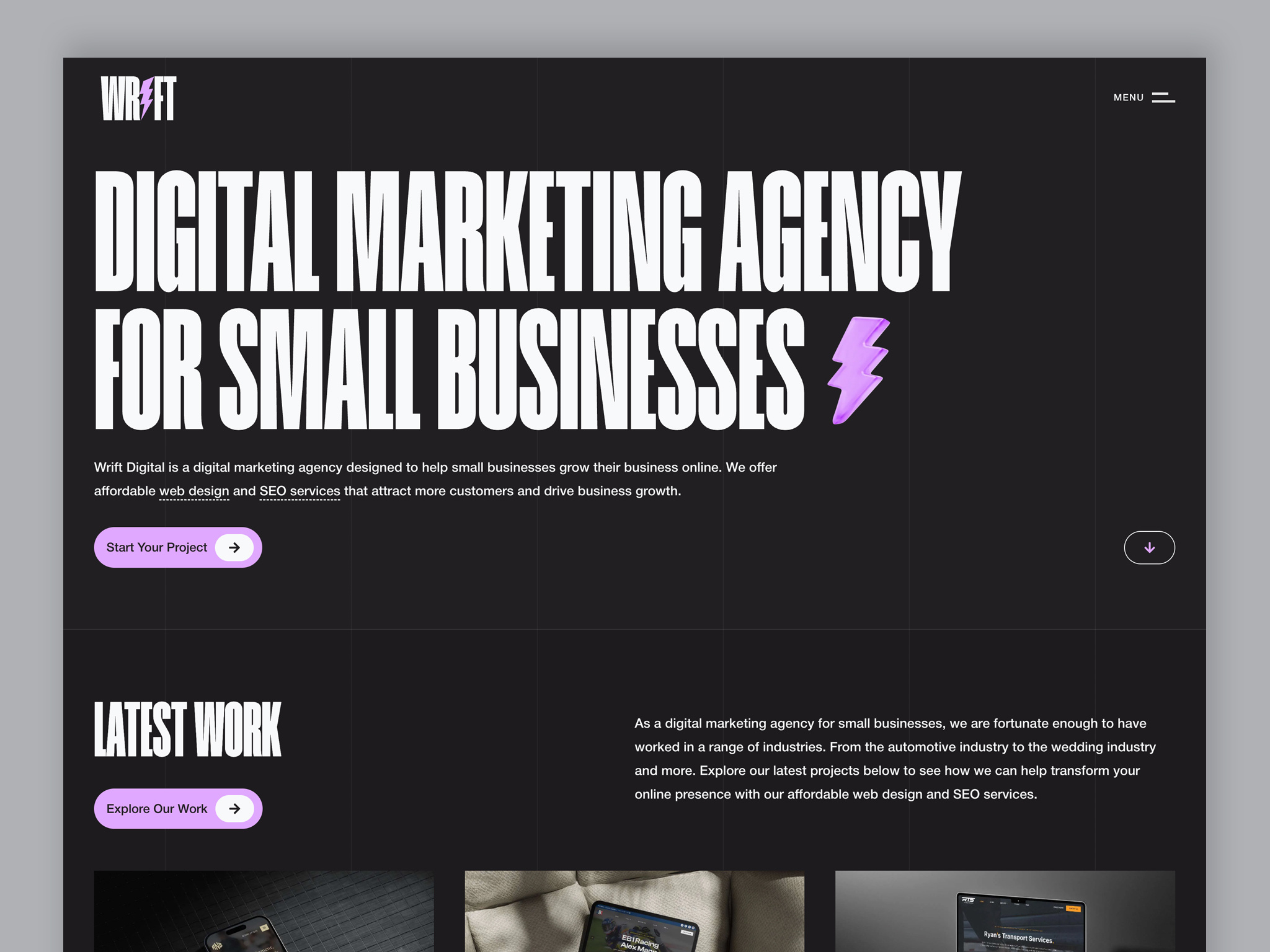 Digital Marketing Agency: Website UI/UX agency branding design digital digital marketing figma graphic design marketing mockup ui ux virtual web design web development