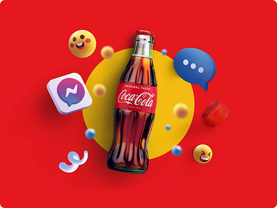 Coca-Cola X Zain - Drink, Flip, Win. Campaign Visuals advertising campaign coke zain