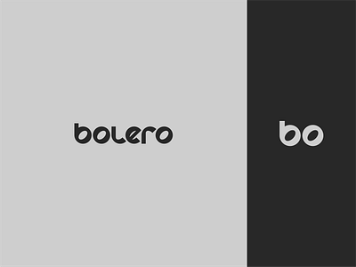 Bolero - clothing brand logo businesslogo clothinglogo creativelogo flatlogo foodlogo iconlogo minimalistlogo wordmarklogo