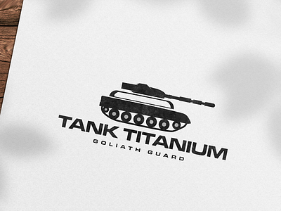 Tank Titanium Logo art branding design graphic design illustration illustrator logo vector