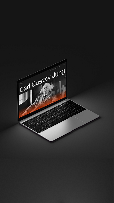 Longreads website about Carl Jung website biography uiux