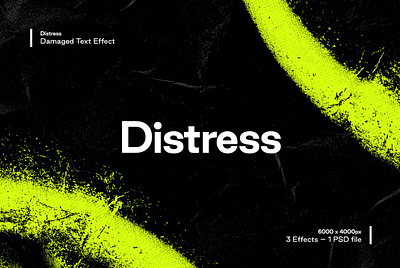 Distress - Damaged Text Effect action bleed distress distress damaged text effect distressed distressed font distressed texture effect filter grunge halftone halftone texture ink noise paper smudge stamp stamped