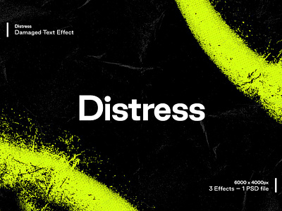 Distress - Damaged Text Effect action bleed distress distress damaged text effect distressed distressed font distressed texture effect filter grunge halftone halftone texture ink noise paper smudge stamp stamped