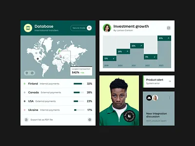 Polybank UI-UX design interface product service startup ui ux web website