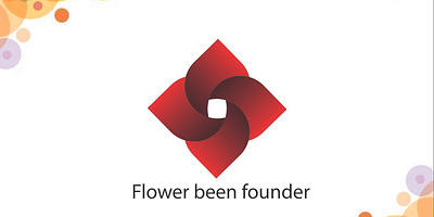 Flower been founder branding graphic design logo
