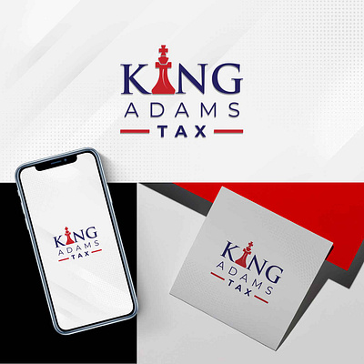 King Adams Tax accounting financial animation bookkeeping branding graphic design irs representation firm logo rebranding tax tax planning tax preparation ui