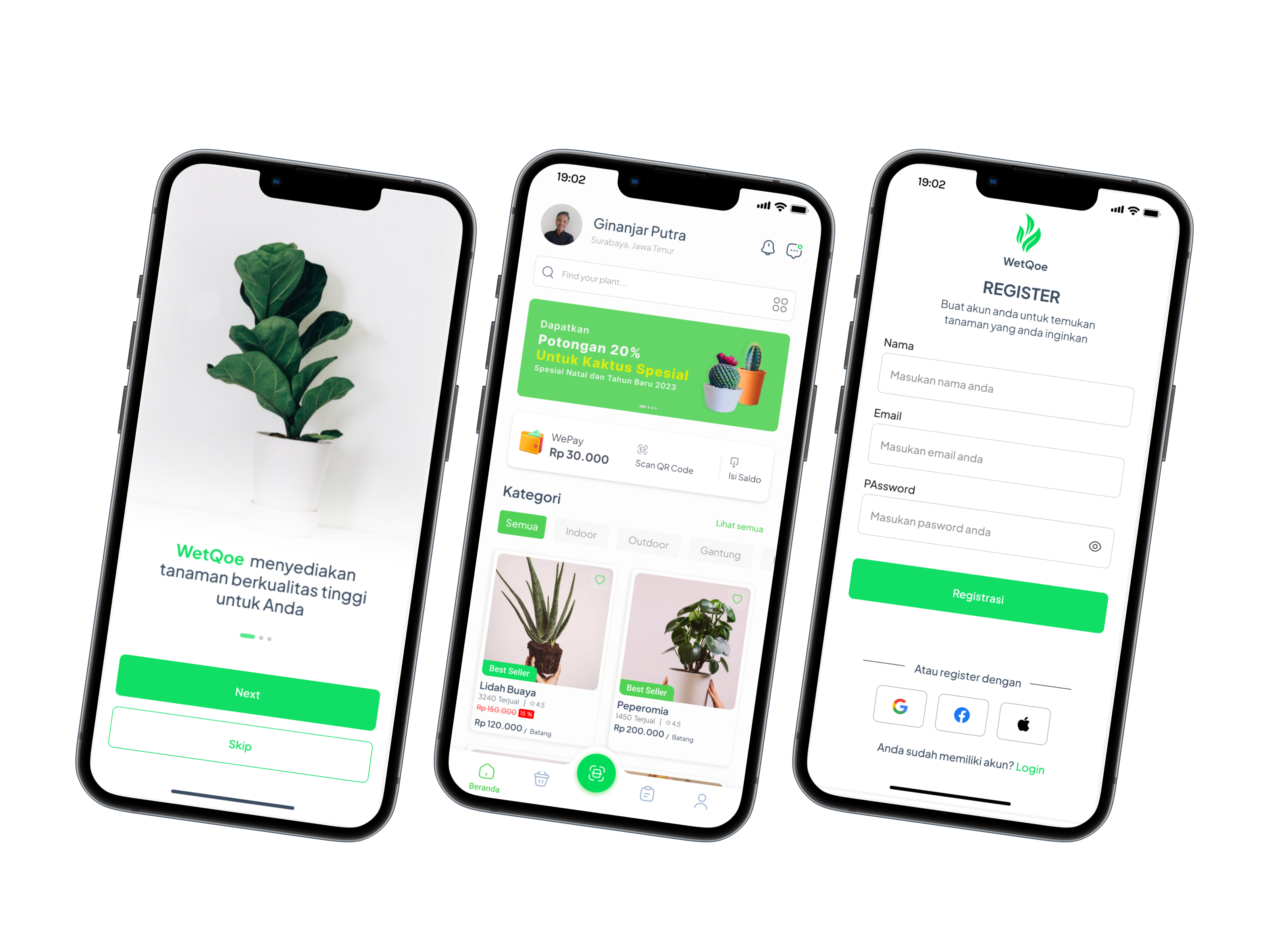 Example of Mobile App UI Design