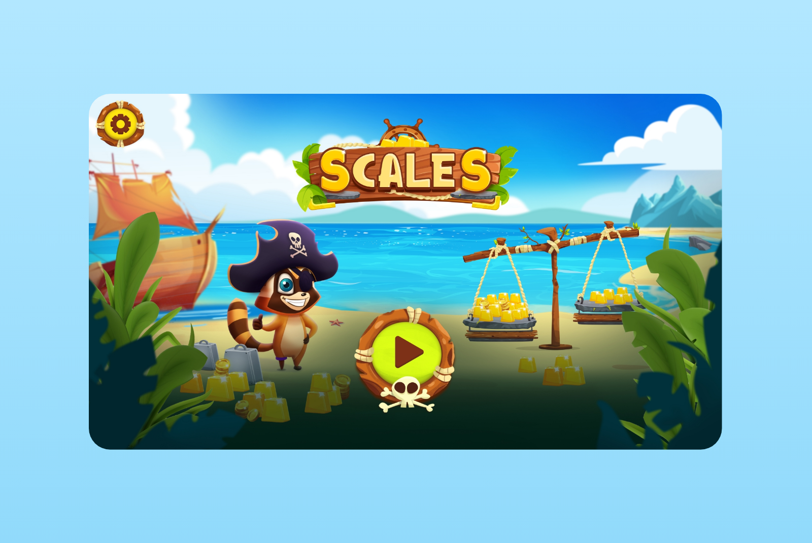 Scales game UI design and Illustration by Saye Moghadasi on Dribbble