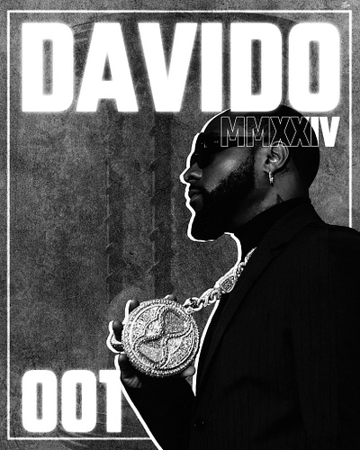 DAVIDO ARTWORK/POSTER art artcover graphic design infographics music