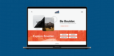 Boulder, CO Website boulder brand branding colorado design graphic design homepage web website