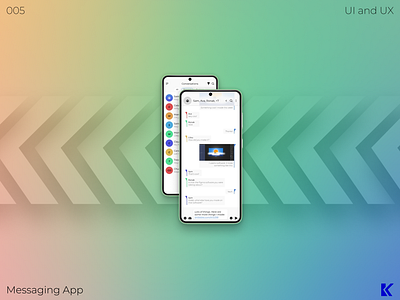 [2024] 005: Messaging App chat design k10398 messaging ui user experience user interface ux