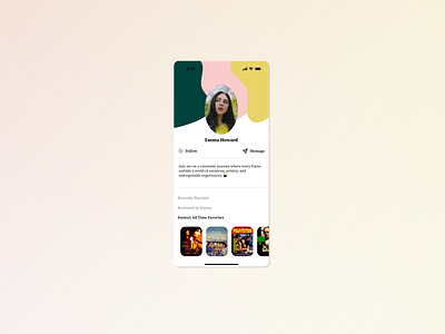 User Profile - #DailyUI005