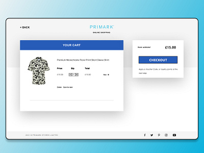 Primark E-commerce: Redefining Retail Experience challenge design e commerce figma primark ui ux website