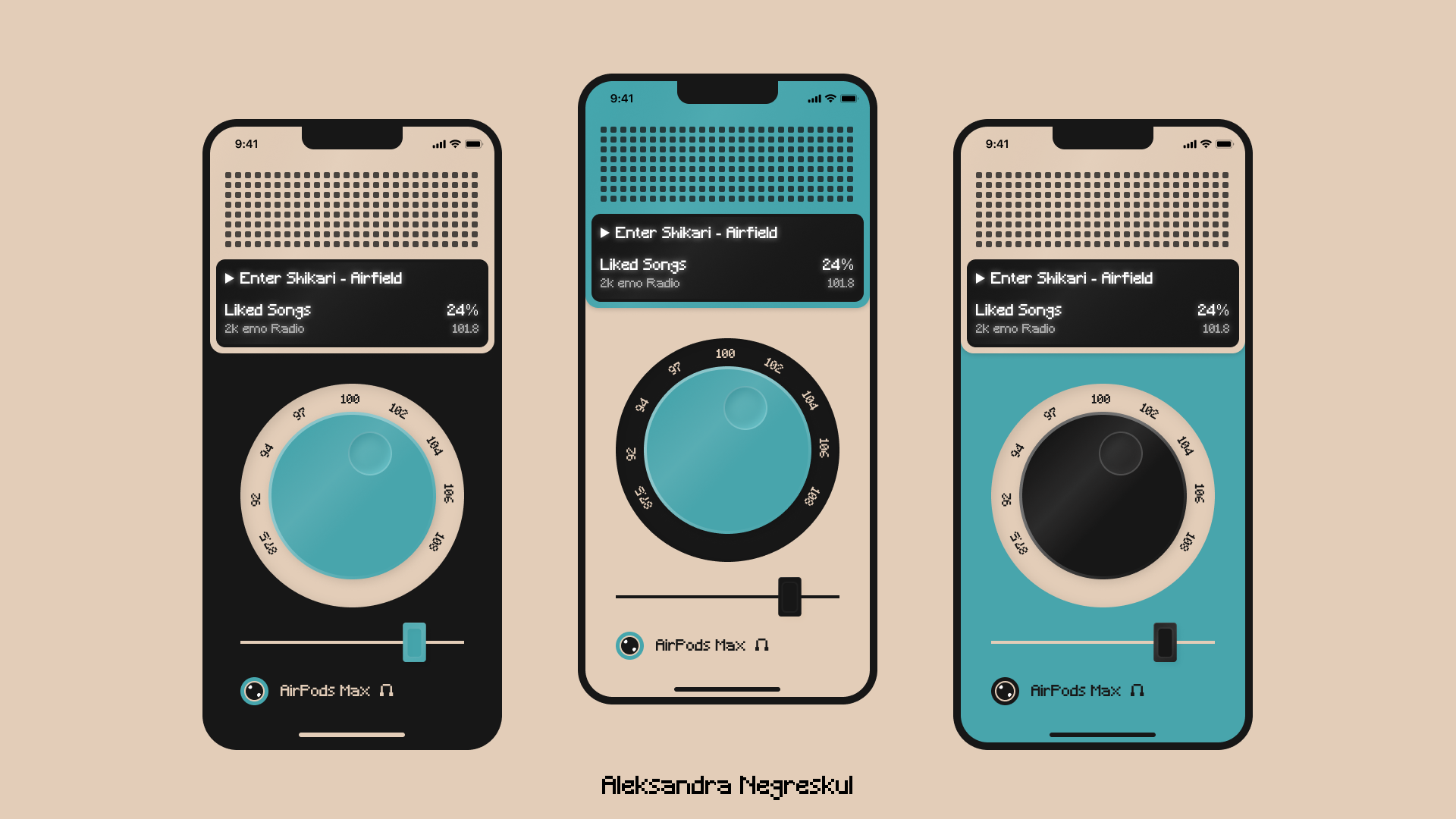 Vintage Radio App UI app blur concept customization design mobile app music pixel typography radio realism typography ui ux vector vintage