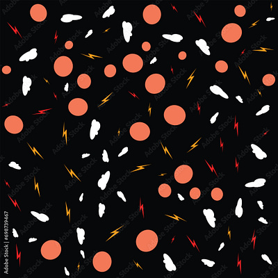 Seamless spots vector illustration color